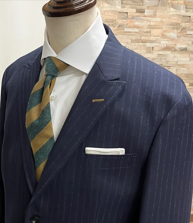 「このスーツを着るとき、テンション上がる」